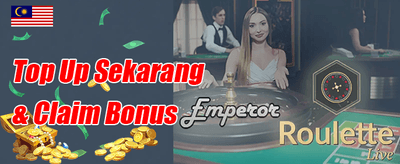 Bonus Selamat Datang 100% promotion banner